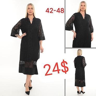 Жеке буюмдар: Женские платья, размеры указаны на фото. 1) Платье-футляр с запахом и — 3