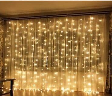сундуки новые: Светодиодная гирлянда‑занавес (световой дождь) - Тип: занавес из — 5