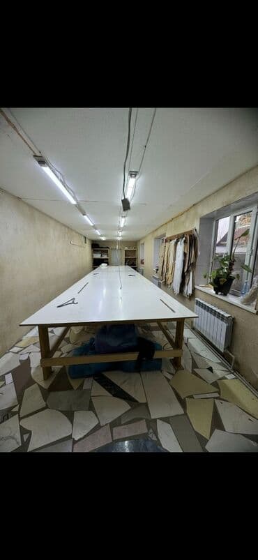 мини цех надом: Кызыл Аскер Сдается готовый швейный цех Площадь: 100м2 С ремонтом — 2