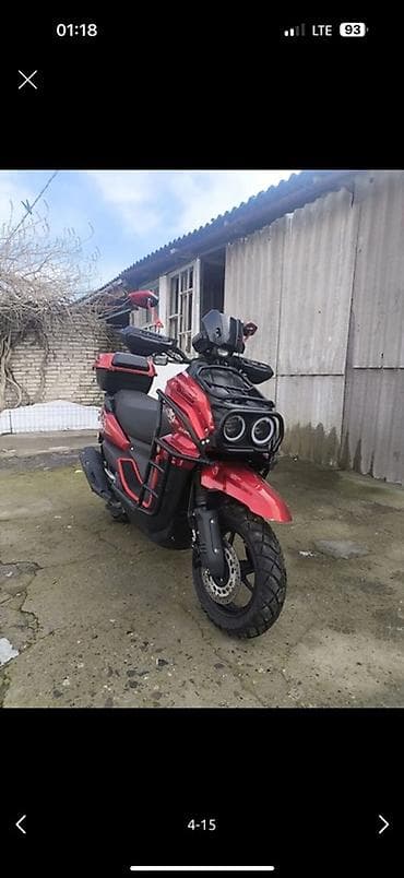 скутер макси бишкек: Очень срочно Скутер JIANSHE/«Jianshe» (адвенчер-стиль), красный - — 2