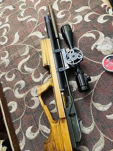 куплю баню: Пневматическая PCP винтовка буллпап с прицелом - Конфигурация — 2