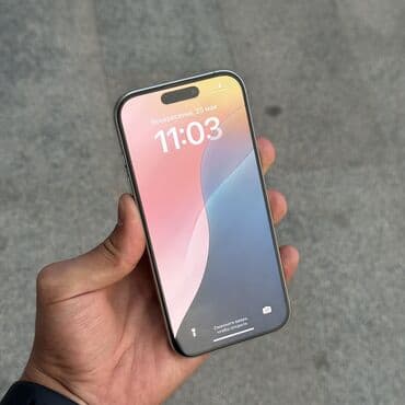 батарейка на телефон: IPhone 16 Pro, Колдонулган, 256 ГБ, White Titanium, Коргоочу айнек, Кабель, Каптама, 100 % — 2