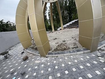 Ремонт и строительство: Тротуарная плитка «Кирпич с вставкой» — модульная система для мощения — 2