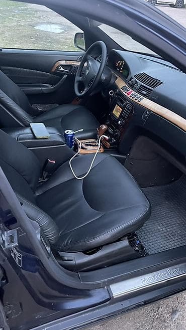 bmw e90: Mercedes-Benz S-Class: 2000 г., 5 л, Автомат, Бензин, Седан — 8