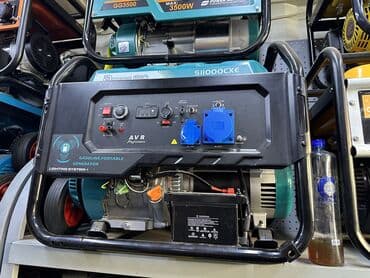 трехфазный генератор: Омега про Генератор бензиновый 8кват 7кват таза Чистый 220ват 1 года — 6