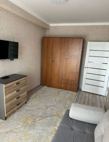 долгосрочная аренда домов в бишкеке: 1 комната, 33 м², Элитка, 7 этаж, Евроремонт — 5