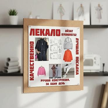 Изготовление лекал | Ателье | Женская одежда at lalafo.kg Изготовление лекал | Ателье | Женская одежда