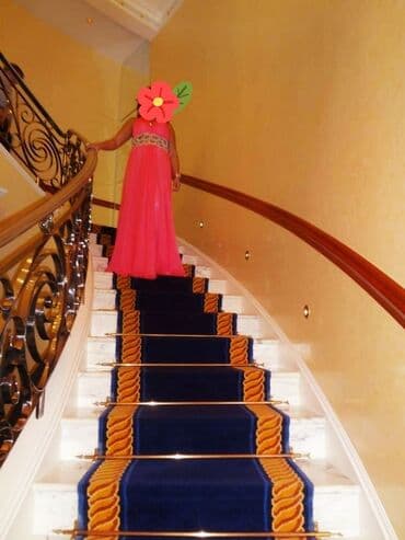 брендовые вещи оригинал: Шикарное шёлковое платье от арабского дизайнера. Одевала один раз, в — 1