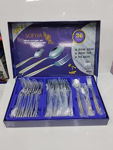 spoon: Набор столовых приборов SOFIYA, 36 предметов (модель SF342). Состав — 1