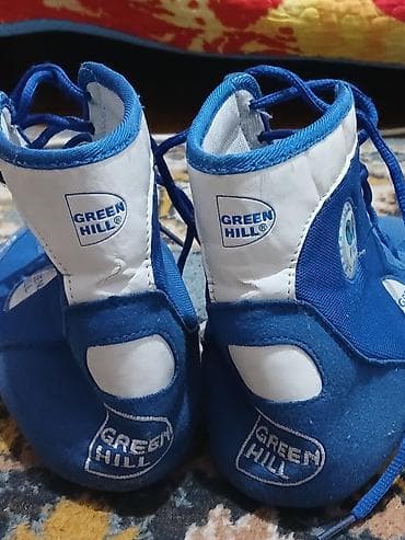 трико борцовский: Борцовки Green Hill (модель с логотипами GREEN HILL и маркировкой — 1