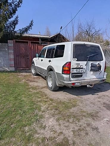 4wd: Mitsubishi Pajero: 1999 г., 2.9 л, Автомат, Газ, Внедорожник — 2