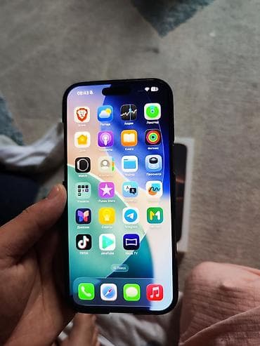 IPhone 16 Pro Max, Б/у, 256 ГБ, Desert Titanium, Коробка, 93 % — 3