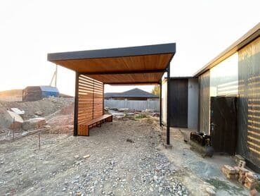 сдам частный дом без посредников рядом просп жибек жолу бишкек: Навесы Зоны отдыха Гарантия 💯 На заказ + с проектом Цена  — 4