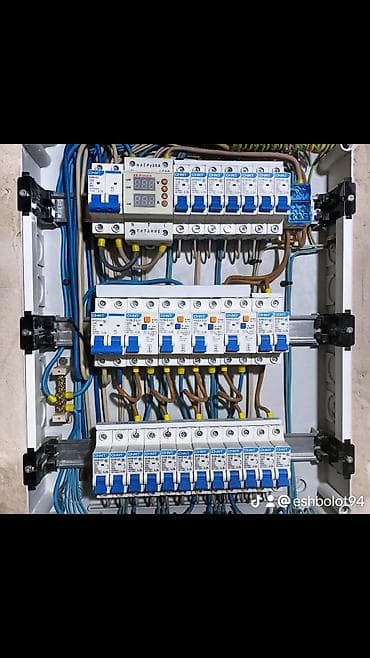 Инструменты: Услуги электрика и электромонтажника в г. Ош. Что выполняется: - — 2