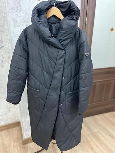 Жеке буюмдар: Пуховик, Узун модель, Кабып тигилген, XL — 1