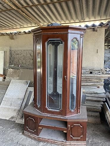 кукла купить: Угловая витрина/горка из массива/МДФ с остеклением - Конструкция — 1