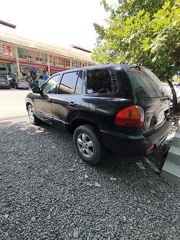 машина туксон: Hyundai Santa Fe: 2002 г., 2.4 л, Автомат, Бензин, Кроссовер — 2