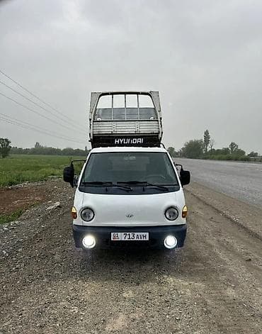 Hyundai Porter: 2002 г., 2.5 л, Механика, Дизель, Фургон — 2