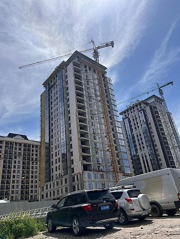 2 комнаты, 86 м², Асанбай мкр Элитка, 12 этаж, ПСО (под самоотделку)