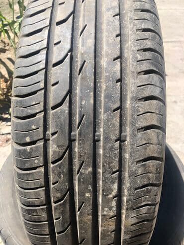 москвич шина: Шины 215 / 55 / R 18, Лето, Б/у, Пара, Continental — 2