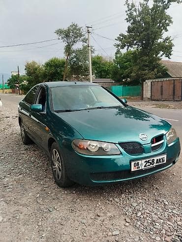 black ice: Nissan Almera: 2003 г., 1.8 л, Механика, Газ, Седан — 2
