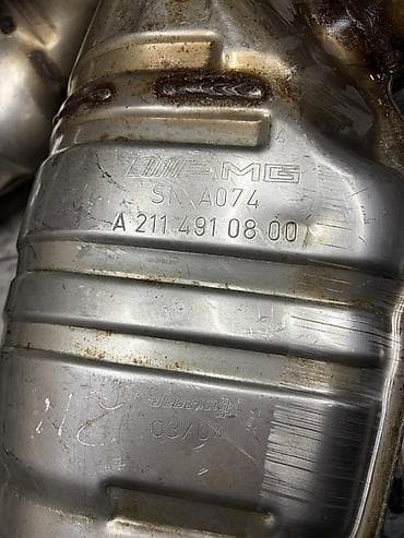 amg petronas: Глушитель Mercedes-Benz Оригинал — 6