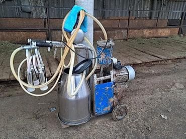 дойльный апарат: Доильный аппарат для коров Комплектация: - Вакуумный насос с — 2