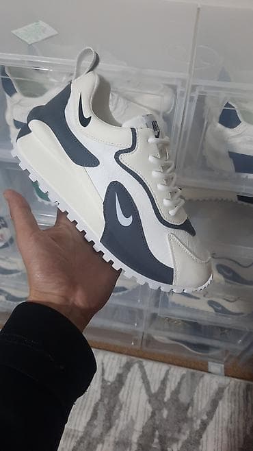 Аксессуары: Мужские кроссовки, 40, Nike, Новый, цвет - Белый, Платная доставка — 5