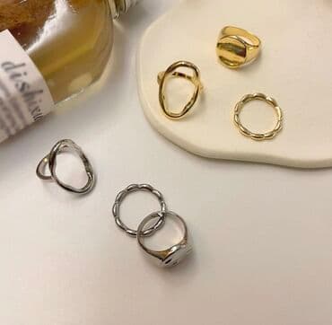 Үлпөт көйнөктөрү жана аксессуарлар: Шакек, Аялдарга, Кыстырмасыз, Жаңы — 7