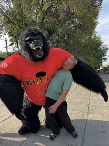 Ростовая кукла, Зверушка, Обезьяна at lalafo.kg Ростовая кукла, Зверушка, Обезьяна