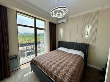 Паркет: 2 комнаты, 75 м², Элитка, 5 этаж, Дизайнерский ремонт — 4