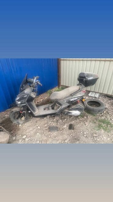 новые мотоциклы: Тип скутера 150 куб. см, Бензин, Б/у — 10