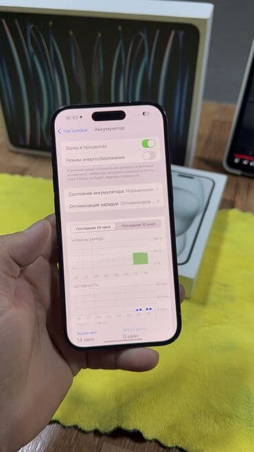 сколько стоит iphone 15 в бишкеке: IPhone 15, Б/у, 128 ГБ, Коробка, 90 % — 5