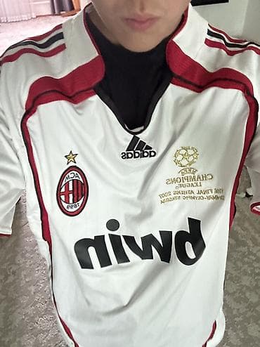 Футбольная форма (джерси) AC Milan, выездная, сезон Лига чемпионов