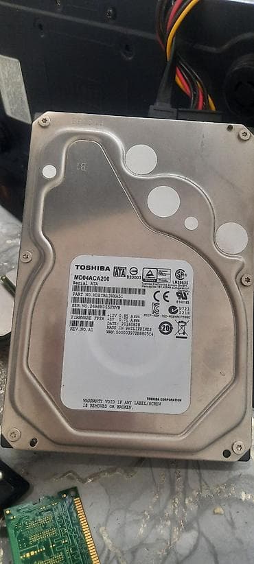 Накопитель для ПК, Б/у, Toshiba, HDD, 2 ТБ, 3.5", Для ПК at lalafo.kg Накопитель для ПК, Б/у, Toshiba, HDD, 2 ТБ, 3.5", Для ПК