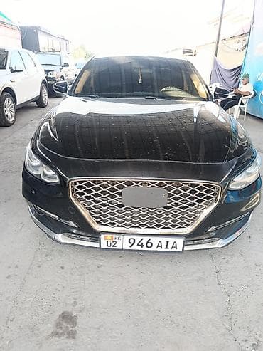 сломанные машины: Hyundai Genesis: 2018 г., 3 л, Автомат, Газ, Седан — 1
