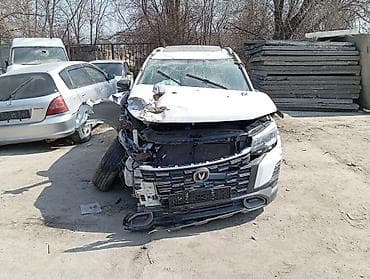 подножки срв: Changan CS75 Plus, белый, кроссовер. Автомобиль после дтп 2025 год — 1