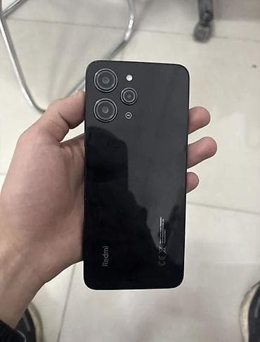 s6 lite: Redmi, Redmi 12, Б/у, 256 ГБ, цвет - Черный, 2 SIM — 2