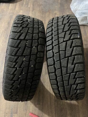 гоформ шины в бишкеке: 2-шт липучка размер 205.60.16. 2шт шипами размер 215,60.16 почти новые — 2