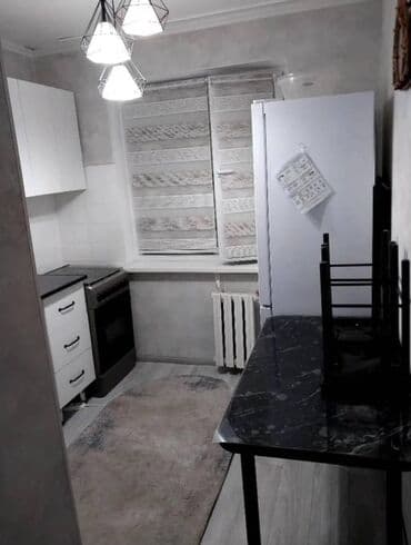 1 комнатная квартира бишкек продажа: 2 комнаты, 43 м², 104 серия, 4 этаж — 3