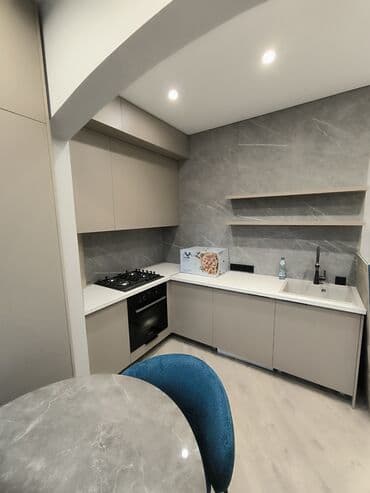 прадаю квартиру в районе кызыл аскер: 1 комната, 44 м², Элитка, 2 этаж, Дизайнерский ремонт — 5