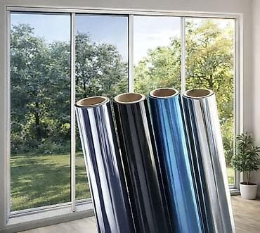 виниловые пленка: Солнцезащитная зеркальная пленка для окон Назначение: - Защита от — 1