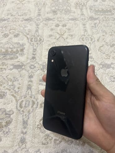 iphone xr цена в бишкеке цум: IPhone Xr, Б/у, 128 ГБ, Черный, Защитное стекло, Чехол, 100 % — 1