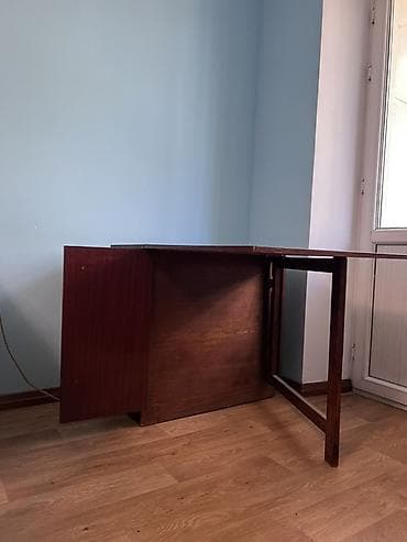 Столдор: Трансформер үстөлү Ашкана үчүн, Стол китеби, Узундугу, см: 120-140 см, түсү - Кочкул кызыл — 2