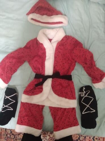 спортивные костюмы для тренировки: Костюм Санты на 5-7 лет — 1