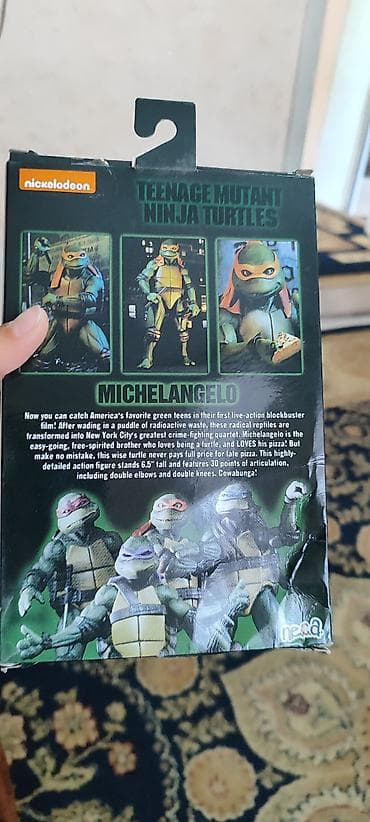 Көркөм өнөр жана коллекциялоо: Фигурка Michelangelo — Teenage Mutant Ninja Turtles (NECA, эксклюзив — 3