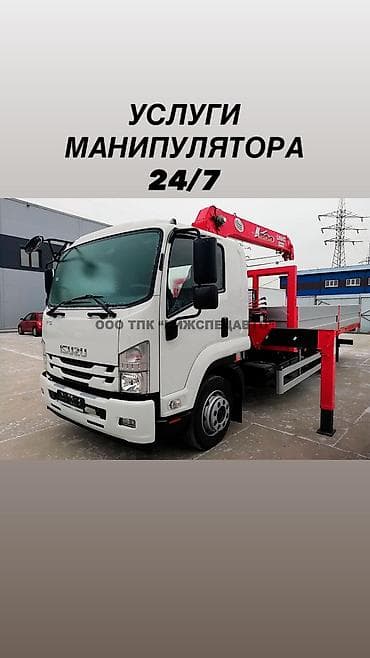 Манипулятор Isuzu с бортовой платформой. Характеристики и