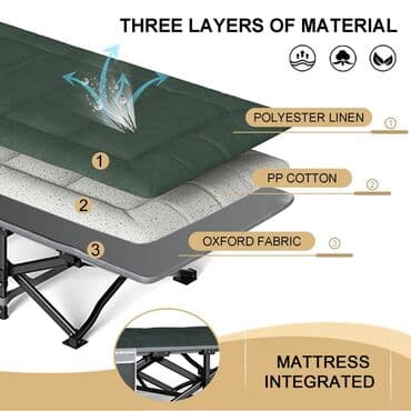 я ищу кровать: Раскладушка, Новый, С матрасом — 3