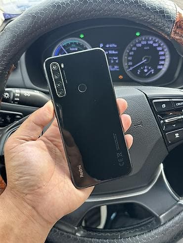 купить редми 6а бу: Redmi, Redmi Note 8, Б/у, 64 ГБ, цвет - Черный, 2 SIM — 1