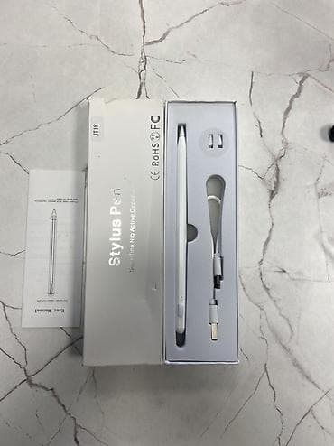 планшет с ручкой бишкек: 1)Активный стилус Stylus Pen JT18 Цена: 3 000 сомов Цвет: Белый ⚪ — 2